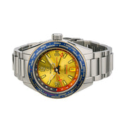 Islander Calabro GMT World Time Automatic Watch with Gold Dial #ISL-191 side