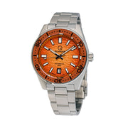 Islander Northport "Fireball" Hi-Beat Automatic Dive Watch with Sunset Orange Dial #ISL-196