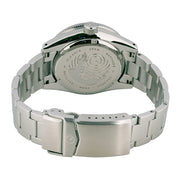 Islander Northport "Fireball" Hi-Beat Automatic Dive Watch with Sunset Orange Dial #ISL-196 back