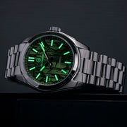 Islander Brookville Hi-Beat Automatic Dress Watch with Bamboo Dial #ISL-199