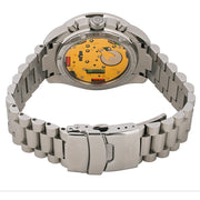 Islander Bethpage Amerigraph with Brushed Silver Dial and Chronograph Function #ISL-200 back