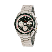 Islander Bethpage Amerigraph with Brushed Black Dial and Chronograph Function #ISL-201