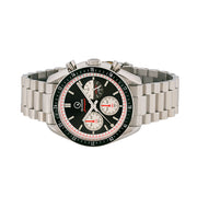 Islander Bethpage Amerigraph with Brushed Black Dial and Chronograph Function #ISL-201 side