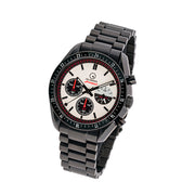 Islander Bethpage Amerigraph Full Lume (BGW9) Dial PVD Watch with Chronograph Function #ISL-202 tilt