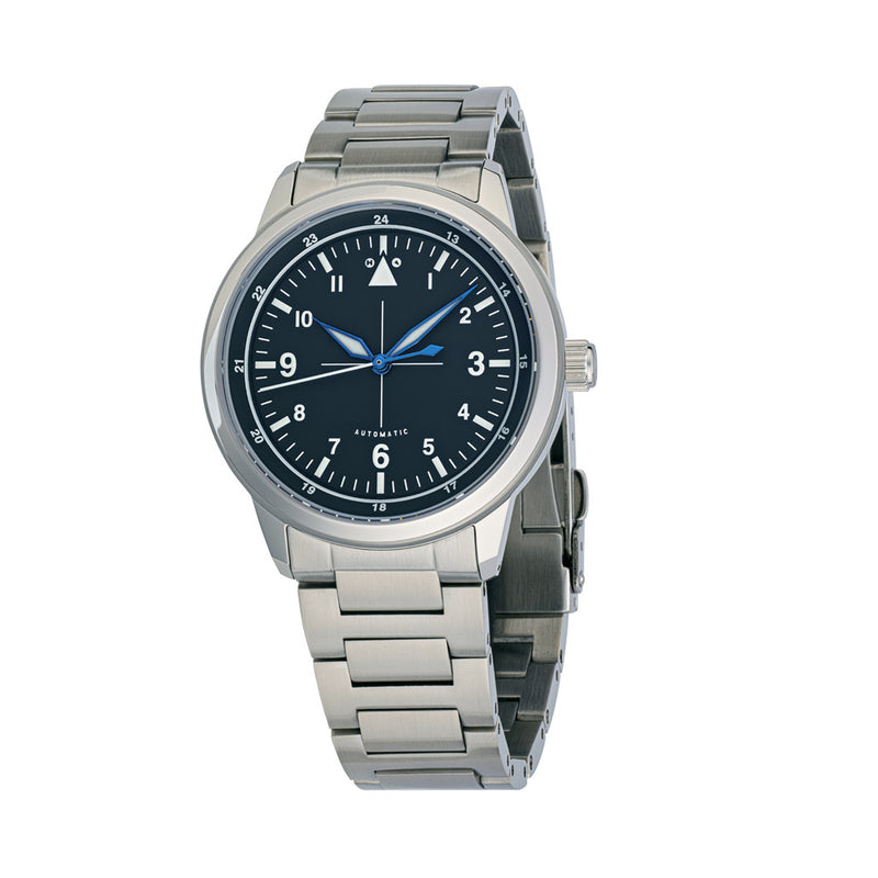 Islander x Hemel Hawkeye 39mm Modern Flieger with Black Dial #ISL-203
