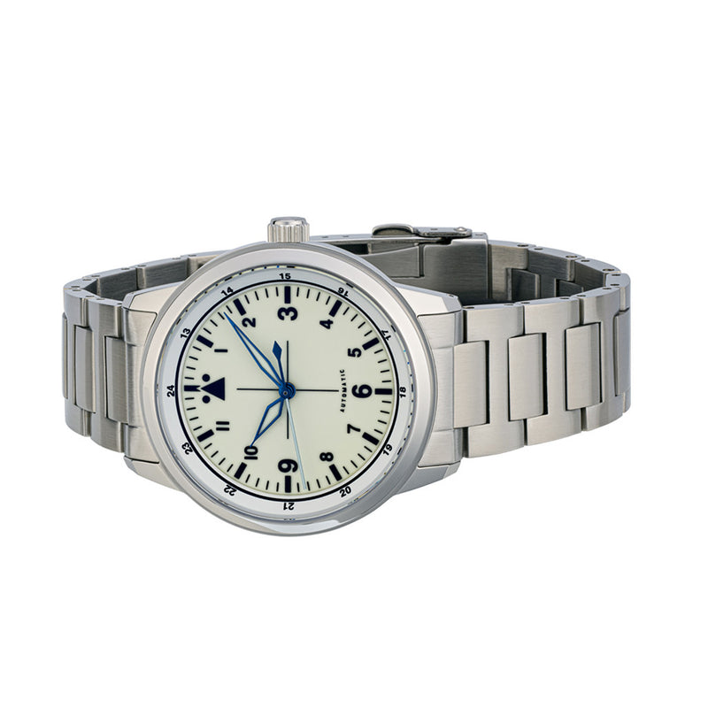 Islander x Hemel Hawkeye 39mm Modern Flieger with Full Lume Dial #ISL-204 side