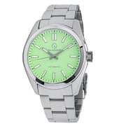 Islander Brookville Hi-Beat Automatic Dress Watch with Mint Green Dial #ISL-209 zoom