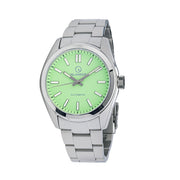 Islander Brookville Hi-Beat Automatic Dress Watch with Mint Green Dial #ISL-209