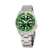 Islander 38mm Automatic Dive Watch with Radiant Green Dial #ISL-21