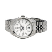 Islander Brookville Hi-Beat Automatic Dress Watch with White Dial #ISL-210 side