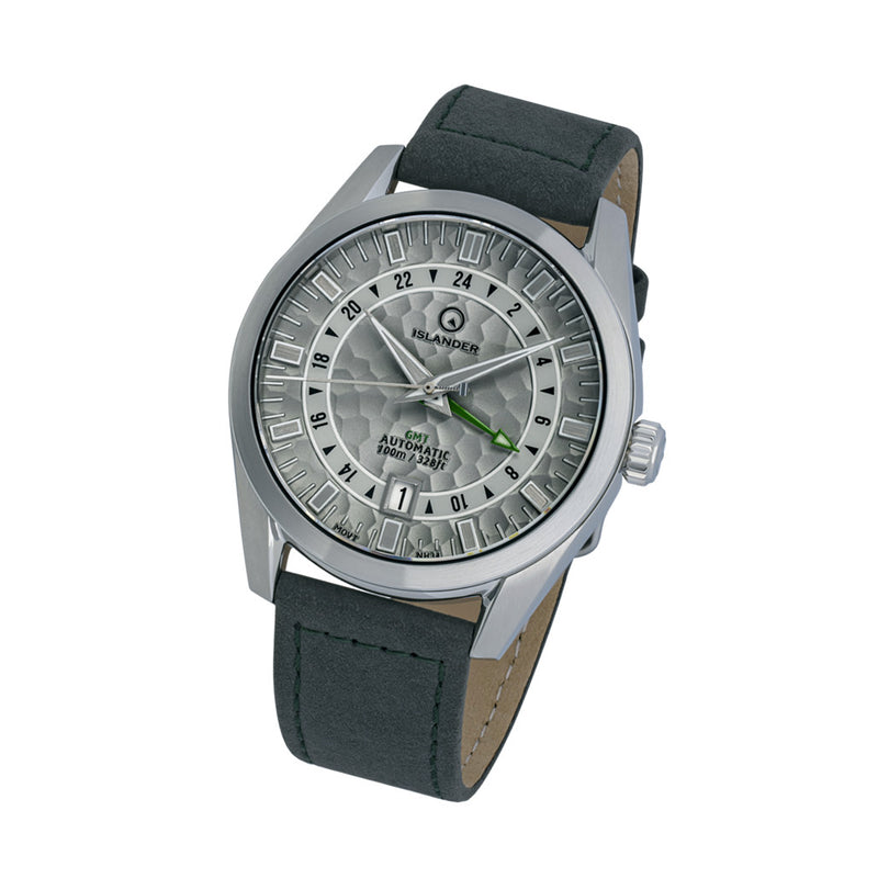 Islander Melville GMT with Grey Hammer Dial #ISL-212