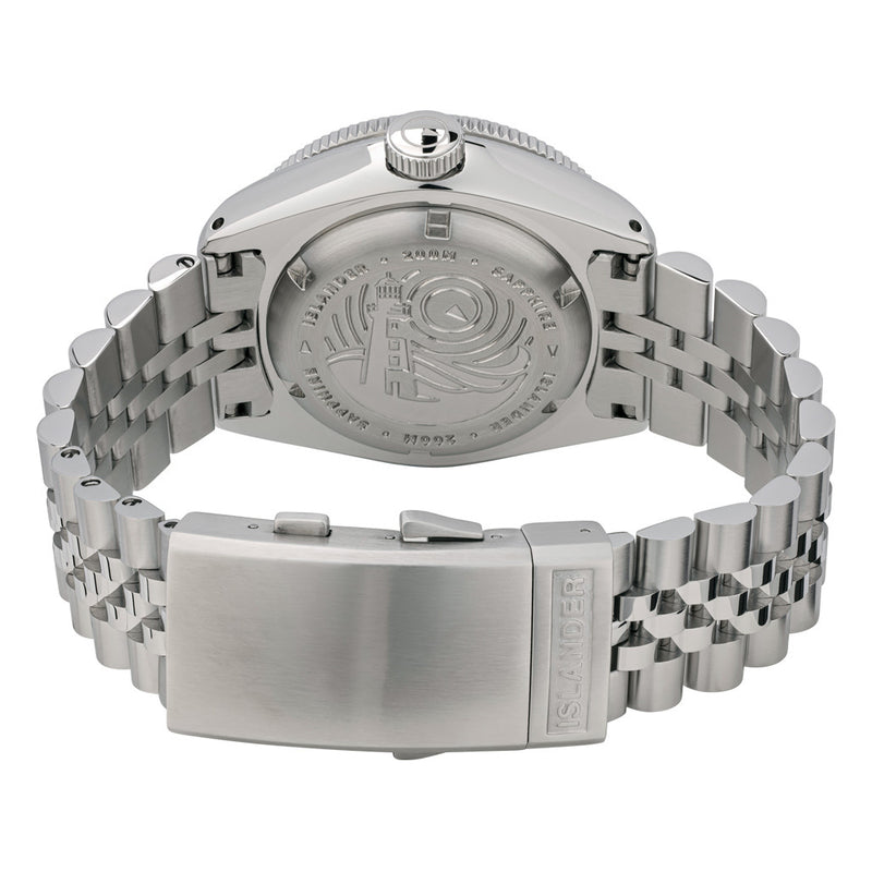 Islander Automatic GMT Dive Watch with White Waffle Dial #ISL-215