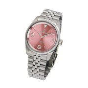 Islander Manhasset 36mm Automatic Watch with Sunburst Pink Dial #ISL-218 tilt