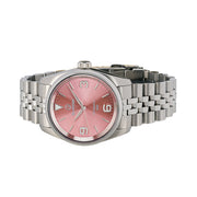Islander Manhasset 36mm Automatic Watch with Sunburst Pink Dial #ISL-218 side