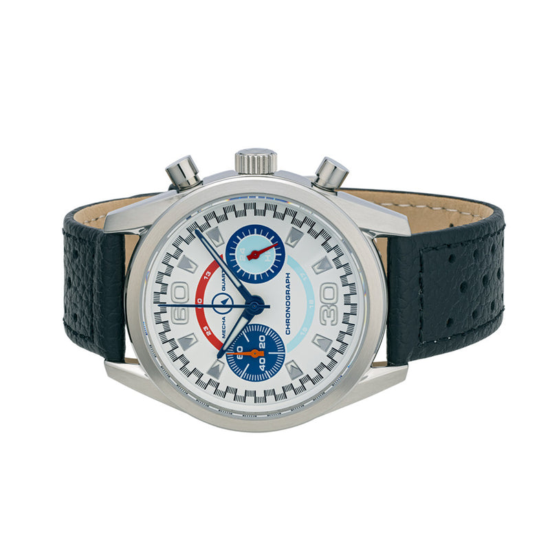 Islander DPA Mecha-Quartz Chronograph with White Dial #ISL-219 side