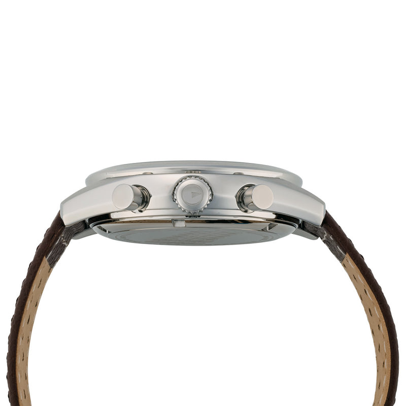 Islander DPA Mecha-Quartz Chronograph with White Dial #ISL-219 crown