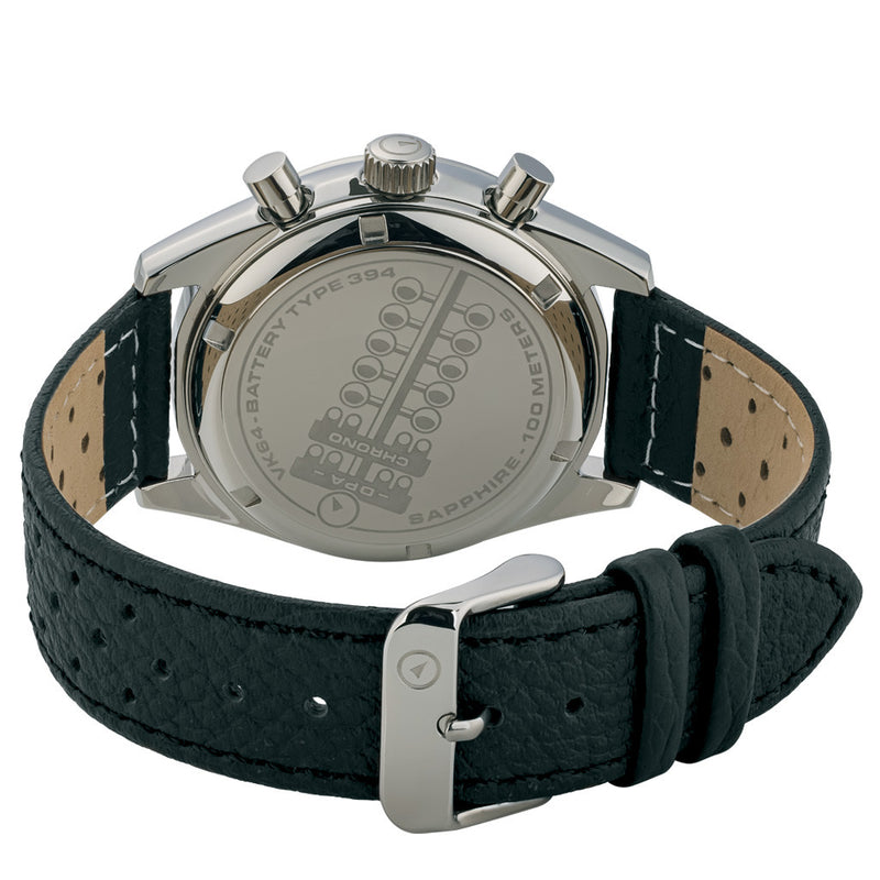 Islander DPA Mecha-Quartz Chronograph with White Dial #ISL-219 back