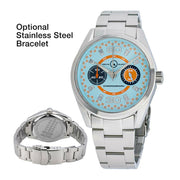 Islander DPA Mecha-Quartz Chronograph with Blue Dial #ISL-220 optional