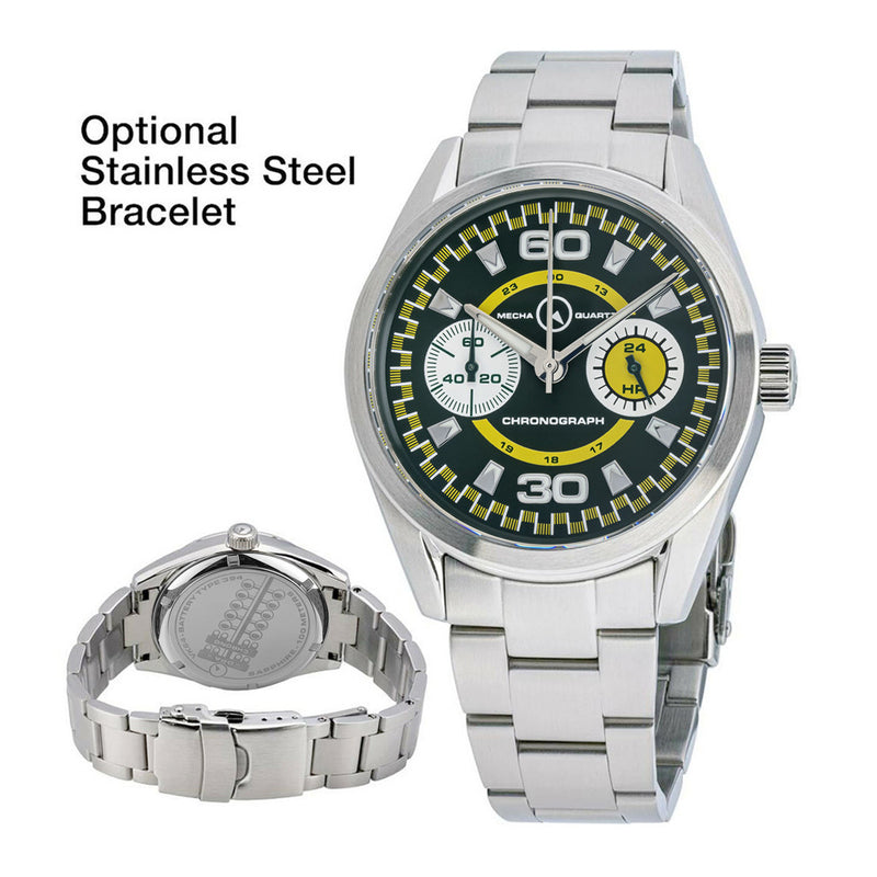 Islander DPA Mecha-Quartz Chronograph with Green Dial #ISL-221 optional