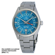 Islander Melville GMT with Blue Hammer Dial #ISL-222