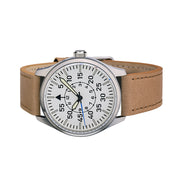 Islander Aviator Automatic Watch with White B-Dial and and Sapphire Crystal #ISL-224 side
