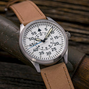 Islander Aviator Automatic Watch with White B-Dial and and Sapphire Crystal #ISL-224 lifestyle