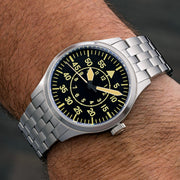 Islander 39mm Pilot Watch with Black Dial #ISL-227