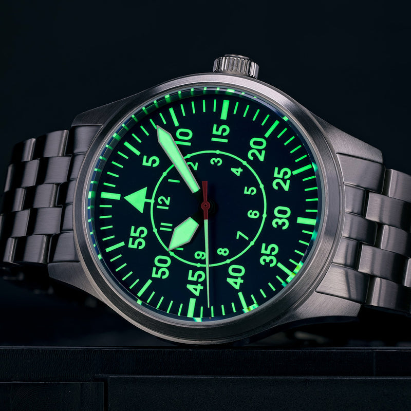 Islander 39mm Pilot Watch with Blue Dial #ISL-228