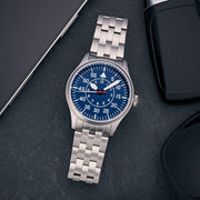 Islander 39mm Pilot Watch with Blue Dial #ISL-228