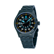 Islander 39mm Black IP Pilot Watch with Black Dial #ISL-229