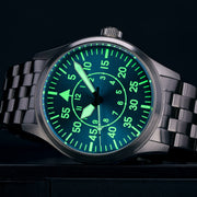 Islander 39mm Pilot Watch with Vintage Blue Livery Color Scheme #ISL-232