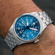 Islander 39mm Pilot Watch with Vintage Blue Livery Color Scheme #ISL-232