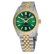 Islander Brookville Hi-Beat Automatic Two-Tone Dress Watch with Radiant Green Dial #ISL-233
