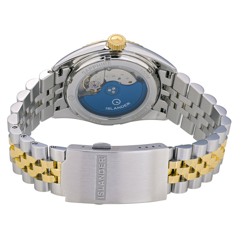Islander Brookville Hi-Beat Automatic Two-Tone Dress Watch with Radiant Green Dial #ISL-233