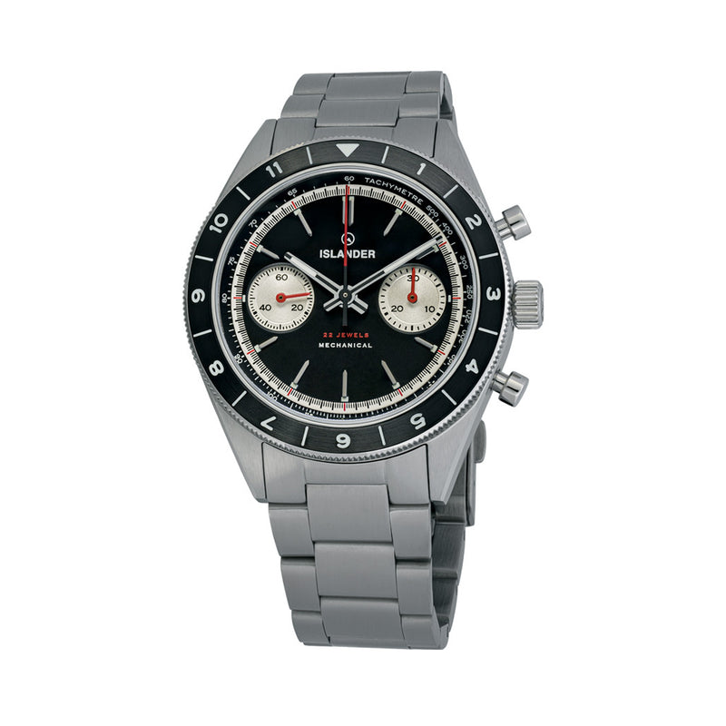 Islander Bridgehampton Racing Chronograph with Asphalt Black Dial #ISL-234