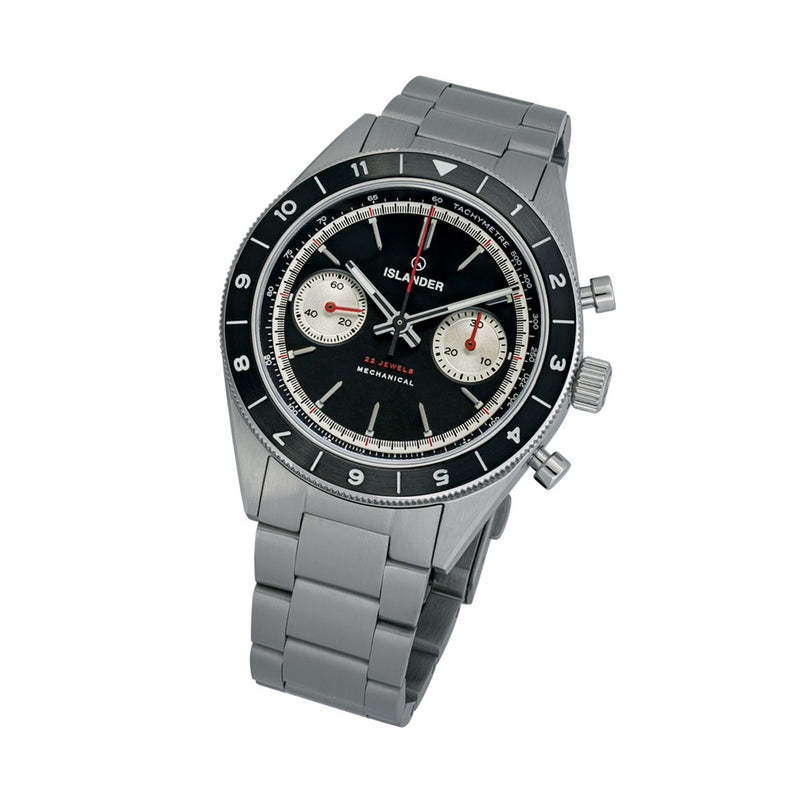 Islander Bridgehampton Racing Chronograph with Asphalt Black Dial #ISL-234
