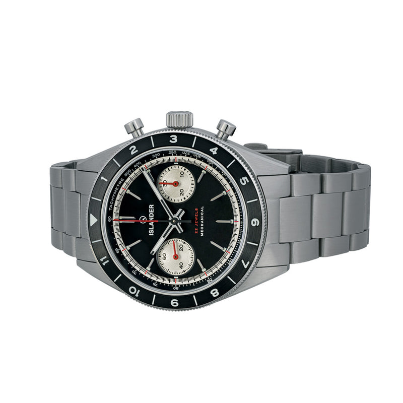 Islander Bridgehampton Racing Chronograph with Asphalt Black Dial #ISL-234