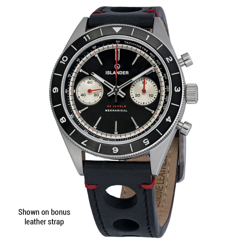 Islander Bridgehampton Racing Chronograph with Asphalt Black Dial #ISL-234