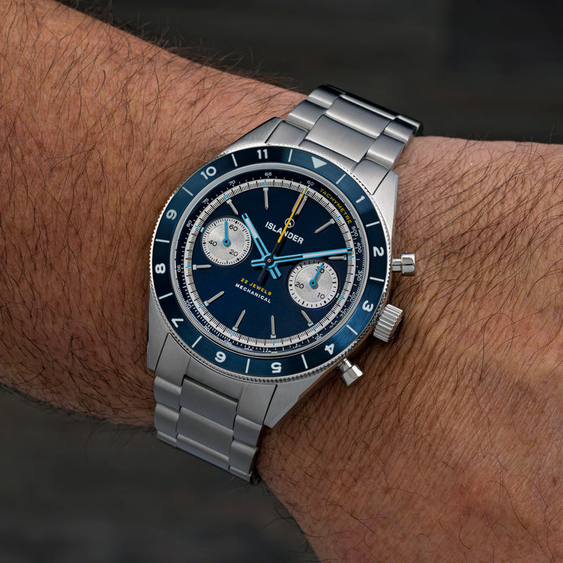 Islander Bridgehampton Racing Chronograph with Deep Blue Dial #ISL-236