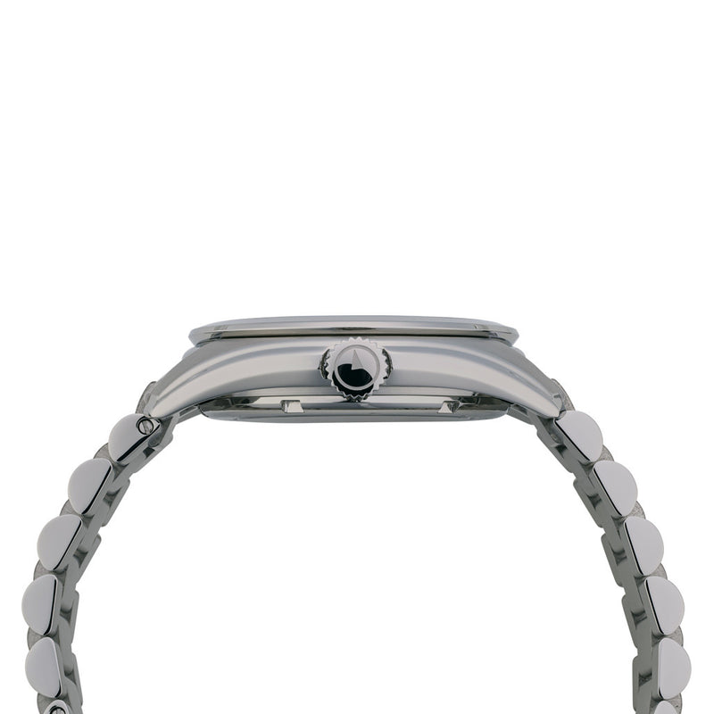 Islander Brookville Hi-Beat Automatic Dress Watch with Abalone Dial #ISL-239 crown