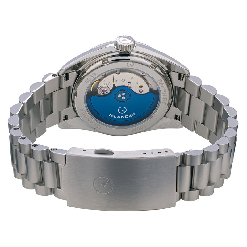 Islander Brookville Hi-Beat Automatic Dress Watch with Bamboo Dial #ISL-199