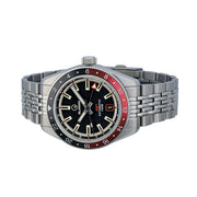 Islander Port Jefferson GMT Skin Diver Automatic Watch with Black Dial #ISL-246