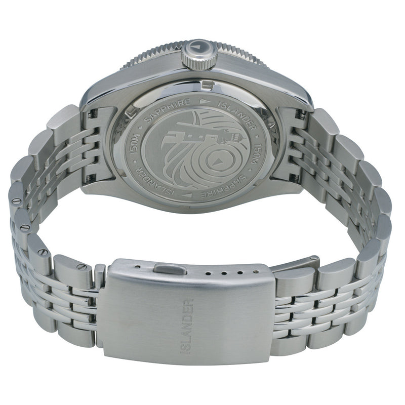 Islander Port Jefferson GMT Skin Diver Automatic Watch with Black Dial #ISL-246