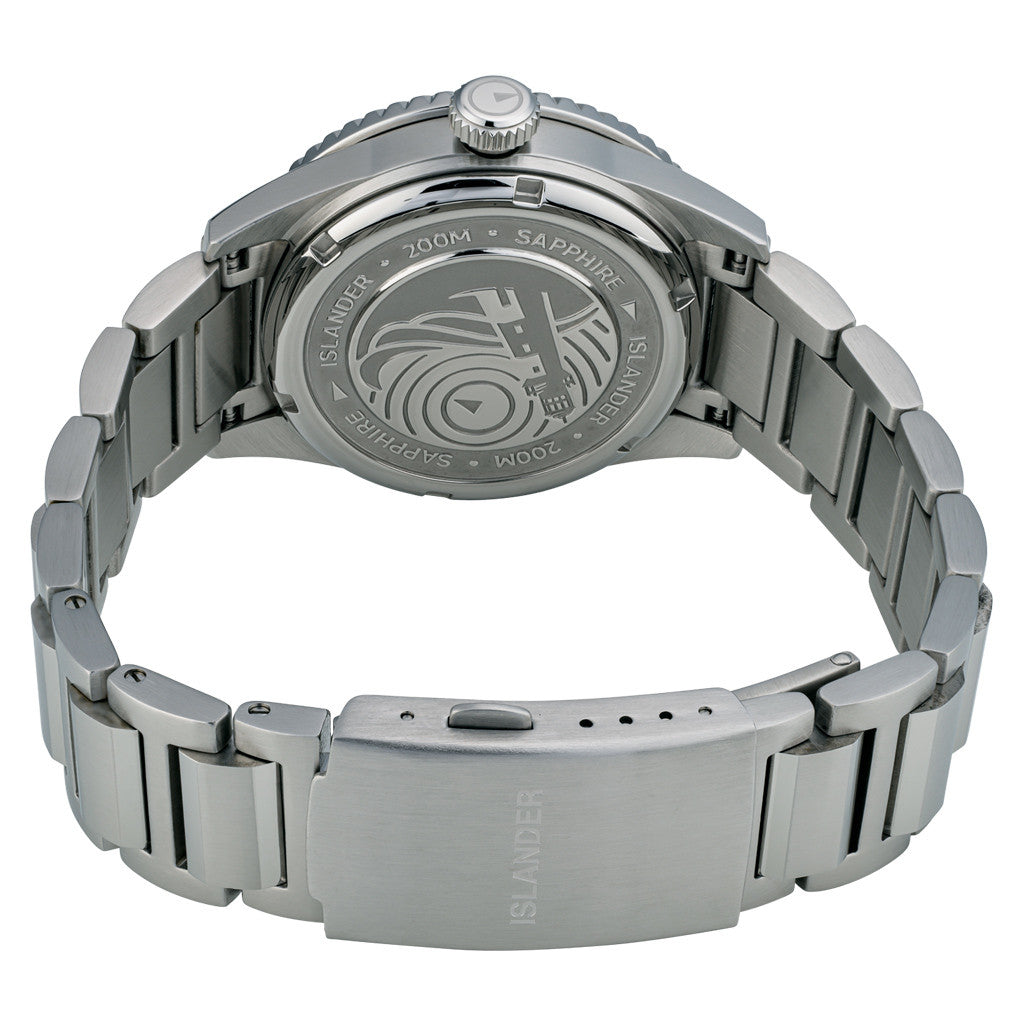 Islander Greenport 39mm Dive Watch with Black Dial #ISL-250 — Long