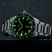 Islander Greenport 39mm Dive Watch with Black Dial #ISL-250