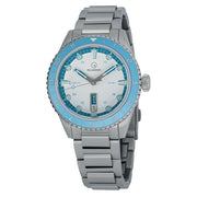 Islander Greenport 39mm Dive Watch with White Dial and Blue Accents #ISL-253