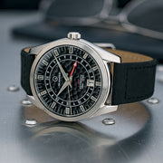 Islander Melville GMT with Black Hammer Dial #ISL-255