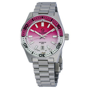 Islander Northport Automatic Dive Watch with Pink and White Ripple Dial #ISL-258
