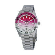 Islander Northport Automatic Dive Watch with Pink and White Ripple Dial #ISL-258