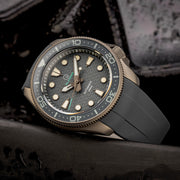 Islander Sands Point Titanium Diver with Grey Whale Tail Dial #ISL-259